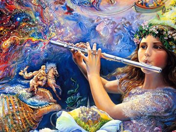 Сказочная фея — флейта