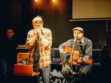 Travelling Acoustic Trio. Акустический блюз