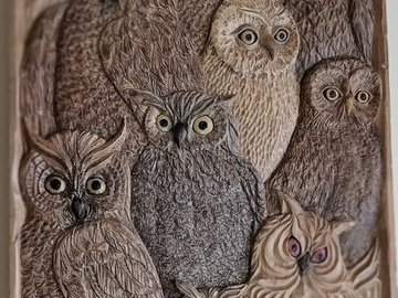 Про медведя и мужика. Выставка