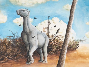 Люди, львы, орлы и фороракосы. Из собрания Натальи Коловершиной