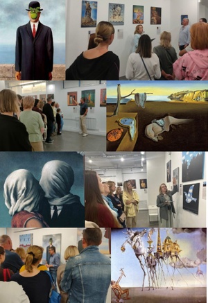 Выставка репродукций картин "Дали и Магритт. Игра с реальностью"