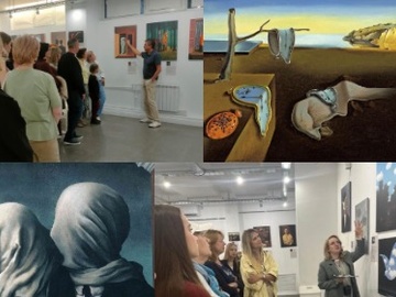 Выставка репродукций картин "Дали и Магритт. Игра с реальностью"