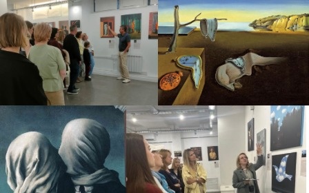 Выставка репродукций картин "Дали и Магритт. Игра с реальностью"