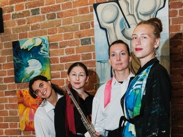 Концерт-выставка «Диалог» проекта «Цвет музыки»