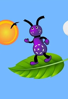 Как муравьишка домой спешил