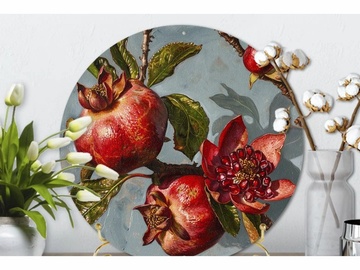 Живопись. Акрил. Сочные гранаты