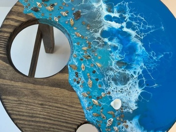 Сервировочный столик. Море