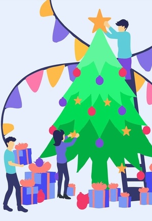 Новогодняя сказка: сквозь века и поколения. Путешествие в историю. ГБИЦ.