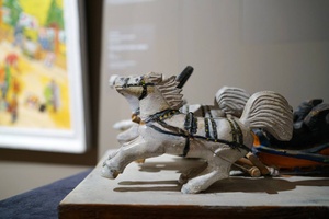 Музейное занятие «Мчатся кони в серебре»