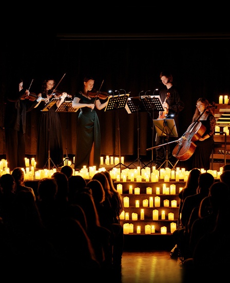 Времена года Вивальди в сиянии свечей