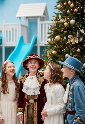 Новогодние приключения деда мороза и снегурочки