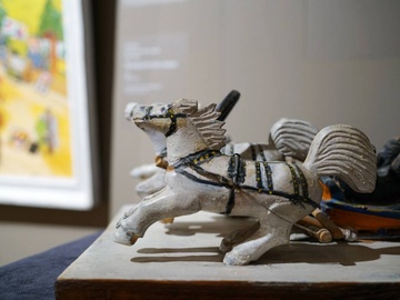 Музейное занятие «Мчатся кони в серебре»