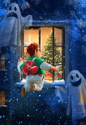 Новогодняя спортивно-музыкальная фантазия «Карлсон, Новогоднее похищение…»