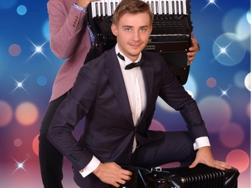 Новогодний аккордеон