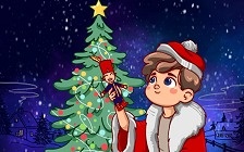 Новогодняя ёлка со спектаклеи "Как я стал Дедом Морозом"