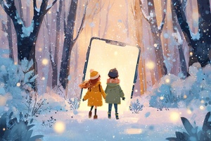 Новогодние приключения Таси и Вени