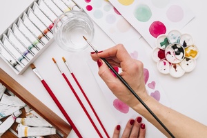 Живопись. Акрил. Водопад