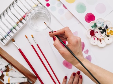 Живопись. Акрил. Водопад