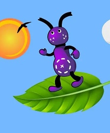 Как муравьишка домой спешил