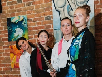 Концерт-выставка «Диалог» проекта «Цвет музыки»