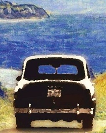 Машина едет к морю