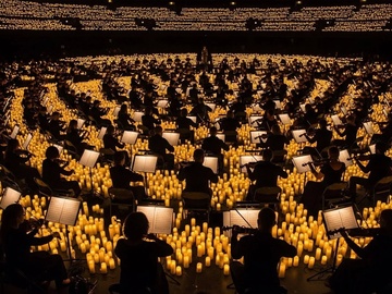 Симфония Раммштайн при свечах