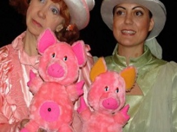 Здравствуй, театр! (Три поросенка) (Кукольный театр)