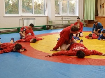 Открытая тренировка по самбо для детей 5-6 лет