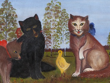 Звери наивных холстов