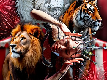 Цирк «Колизеум» Шоу Бенгальских Тигров