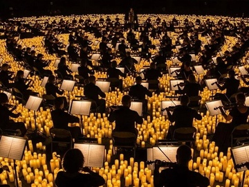 Симфония Раммштайн при свечах