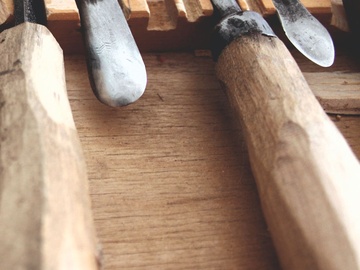 Мастер-класс «Резная ложка/ доска разделочная»