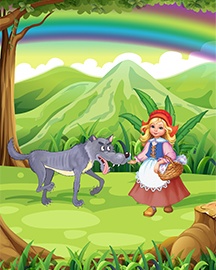 Красная шапочка и Серый волк