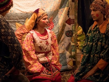 Кот, дрозд и петушок