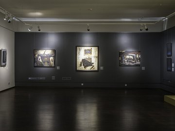 Тёмные цветы советского андеграунда. О картине Евгения Рухина «Композиция»