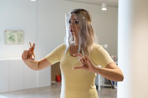 Инклюзивный мастер-класс на русском жестовом языке в Арт-галерее