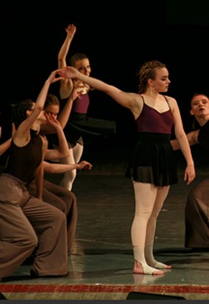 Отчётный концерт Екатеринбургской академии современного танца